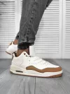 Adidasi barbati casual, crem 5919